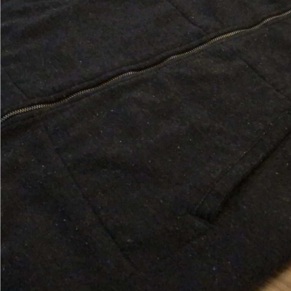 Roots | S | 34” long Extra Long Zip Up Hoodie - Picture 3 of 3